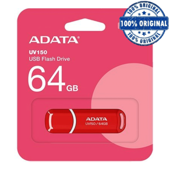 فلش UV۱۵۰ ۶۴G قرمز A-DATA USB ۳,۲